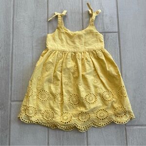 Toddler Sweet Magnolia Yellow Summer Dress
